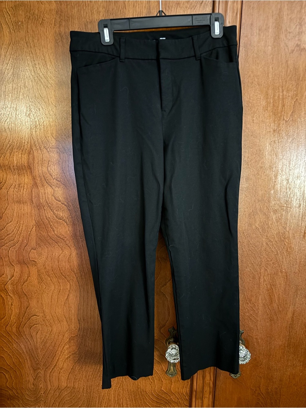 Old Navy High Rise Pixie Pants Never Fade Straight Leg Size 10